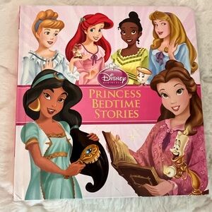 Disney Princess Bedtime Stories Hardcover Book | Girls Storybook